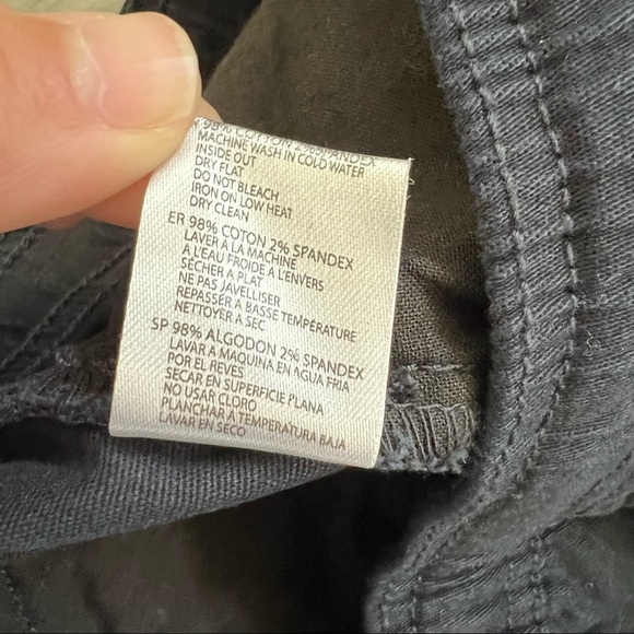 Hedge Mens Stretch Twill Shorts Pockets Drawstring Surged Hem Size S/P/P - Picture 10 of 10